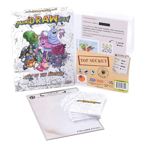 Juego de Mesa MonsDRAWsity Pack de 8 Expansiones miniatura 2