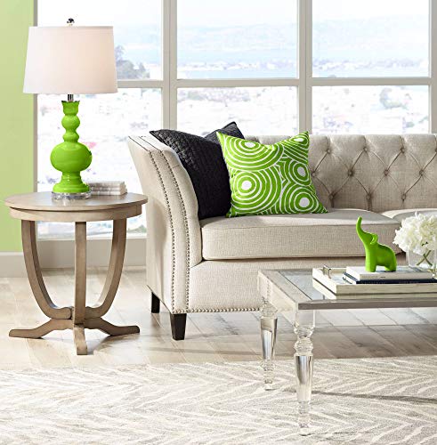 Color + Plus Neon Green Apothecary Table Lamp #TOP2