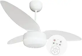 Ventilador Teto Zonda Bivolt Inverter Para 2 Lâmpadas + Controle
