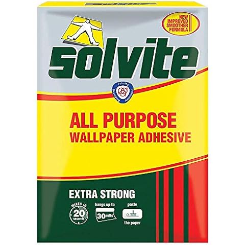 Solvite Extra Strong Wallpaper Adhesive 30 Roll Box Cover