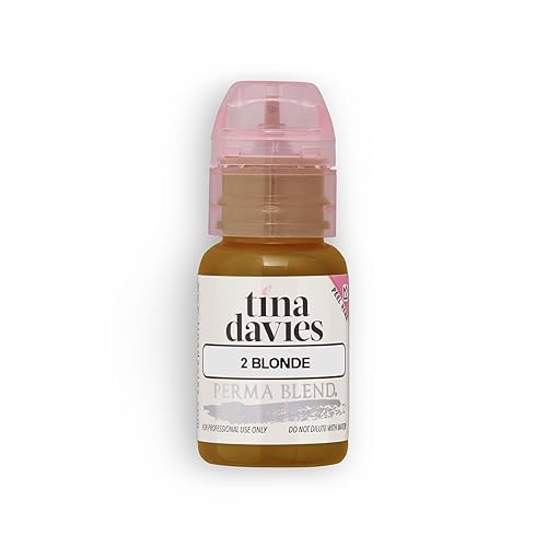 Tina Davies Professional X Perma Blend Pigmento para cejas  Maquillaje permanente para cejas  Los colores curan fieles al tono  Alta retención