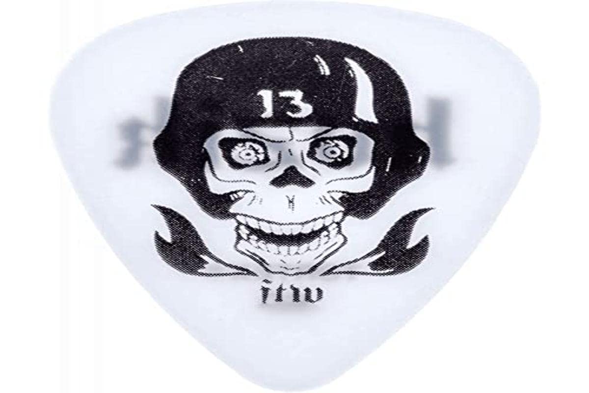 Dunlop Plettri Kozik Skull, 1.0 mm, Pacco da 36 Pezzi