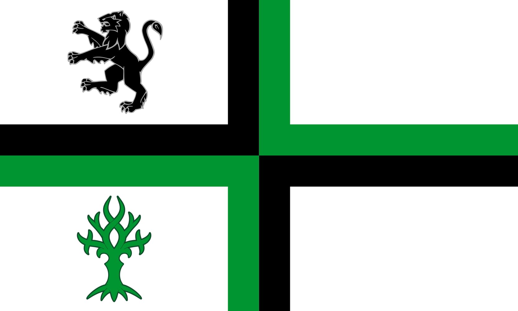 Drapeau Bloxwich grande taille pavillon officiel de la ville
