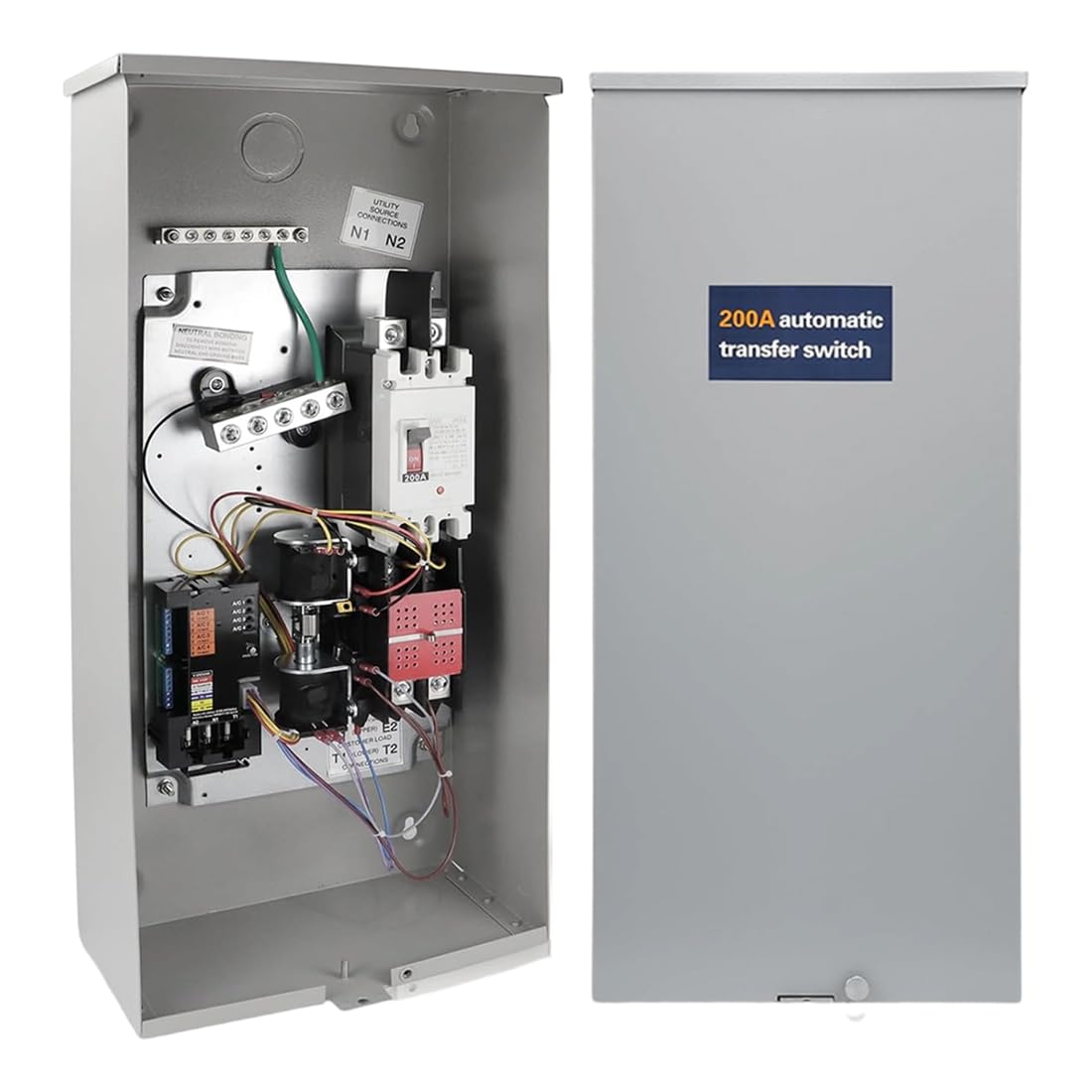 Commutateur de transfert automatique 200A RXSW200A3 avec gestion d'alimentation intelligente