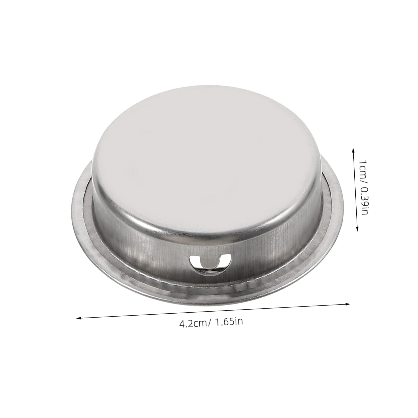 VILLFUL 10pcs Sliding Cabinet Handle Gate Handles Silver Cabinet Pull Stainless Steel Cabinet Handles