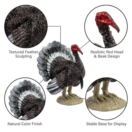 Image of SHAKTISM Farm Animal Toys Set - Realistic Farm Animal Figures for Kids, Educational Playset for Ages 3+ - Durable Plastic Toy Animals for Preschool & Toddler Learning (Mini Farm 12P)