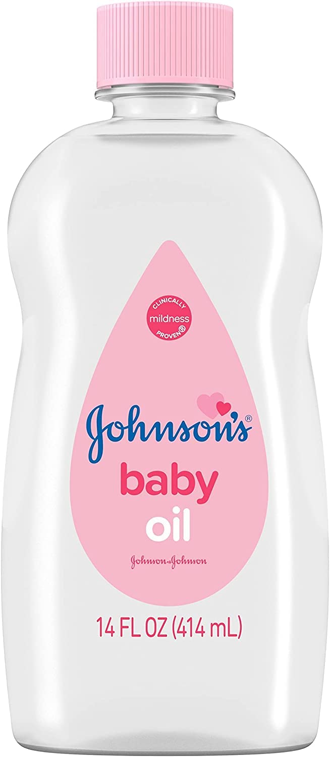 Johnson's Baby Oil 14 oz (Pack of 12)