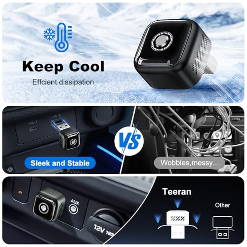 2 in 1 Wireless CarPlay and Android Auto Adapter, Easy Setup Plug&Play, Fast Seamless Use Supports 1000+ Car's with Built-in Wired Car Play/Android Auto, Compact Sleek Mini Cube Design Car Adapter - Image 4