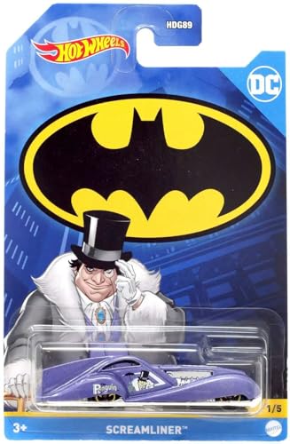Hot Wheels Batman 2022 Complete Bundle de 5 vehículos miniatura 3