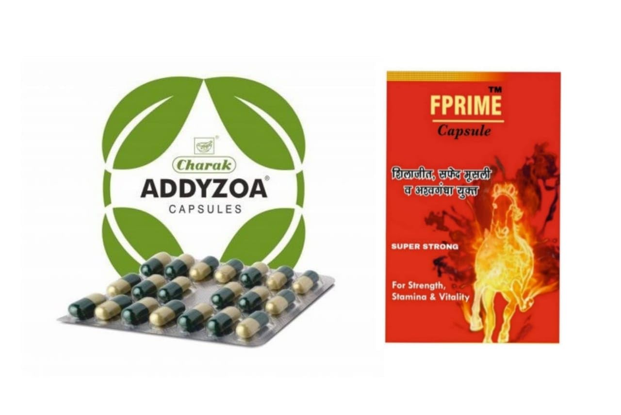 Fprime capsules 30 with 60 Addyzoa capsules