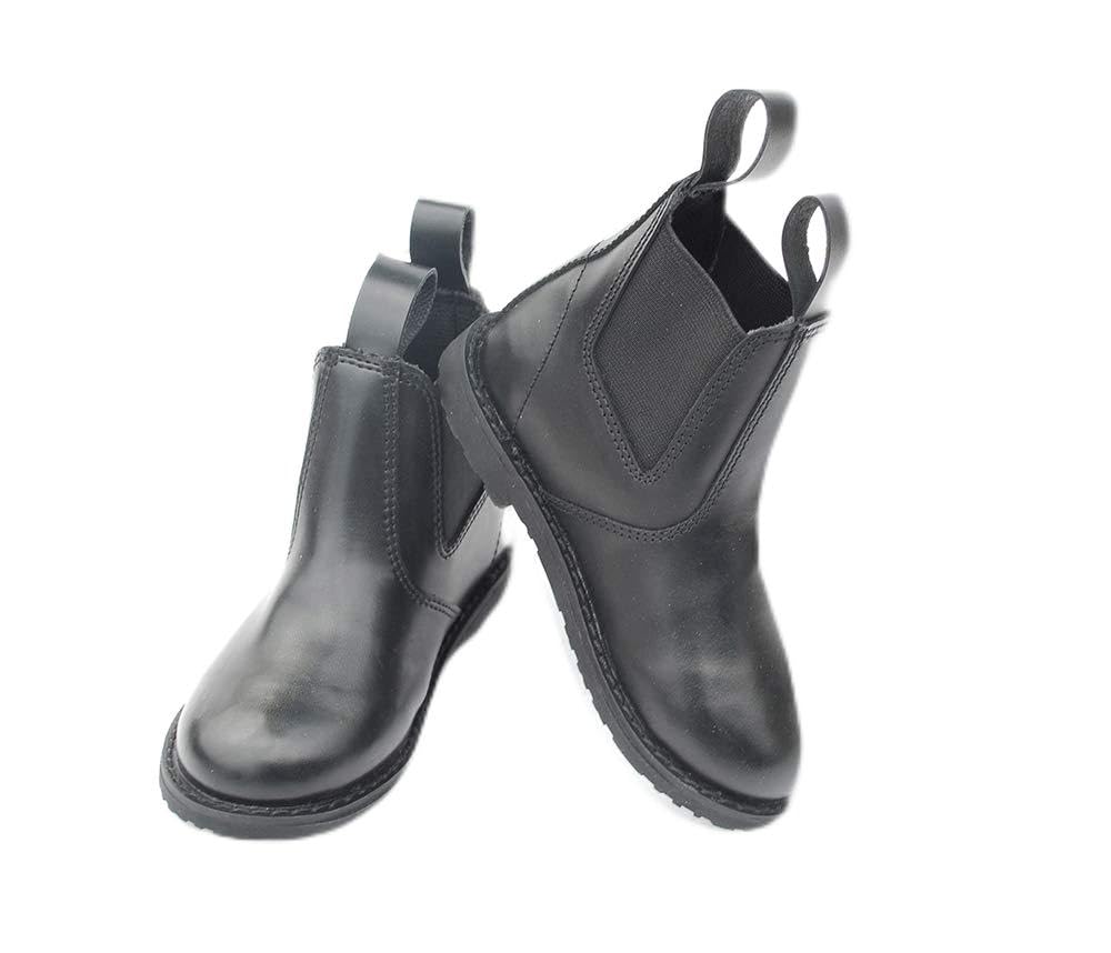 Rhinegold LITTLE ONES CHILDREN'S JODHPUR BOOTS – Lightweight Synthetic Leather-Look Baby Riding Boots with Elastic Panel & Easy-Clean Finish — view 7
