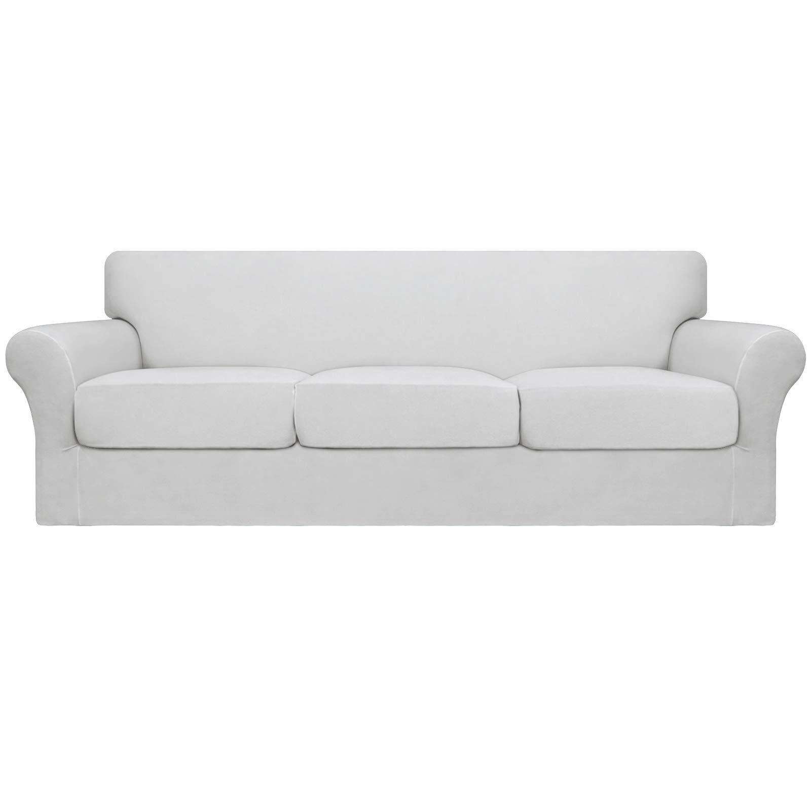 Easy-Going 4 Pieces Oversized Stretch Couch Cover for Dogs Washable