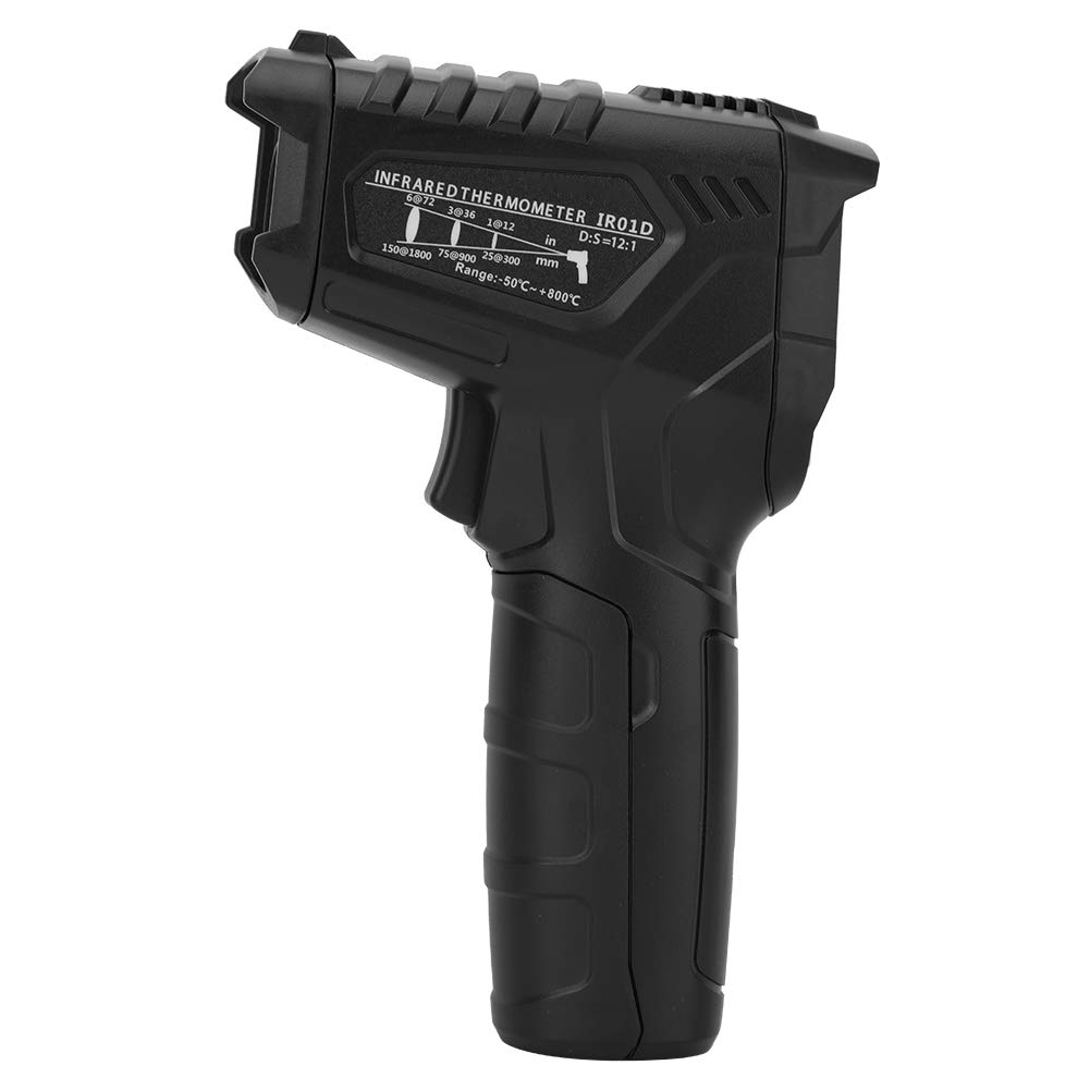 Pistolet termometru Ręczny pistolet do pomiaru temperatury na podczerwień Ręczny pistolet do pomiaru temperatury z uchwytem laserowym