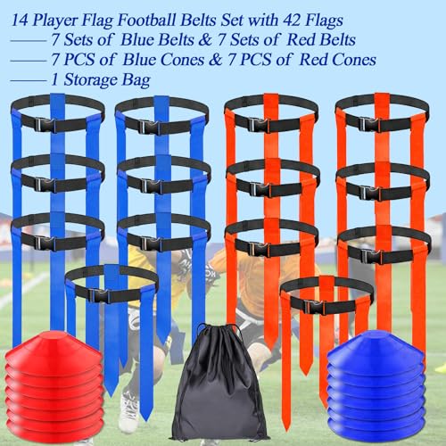 50% Off 16-Pack Flag Football Set: Belts & Flags - Image 3