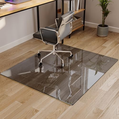 Image of Koonmi 42 inch x 48 inch Office Chair Mat for Hardwood Floors & Carpets