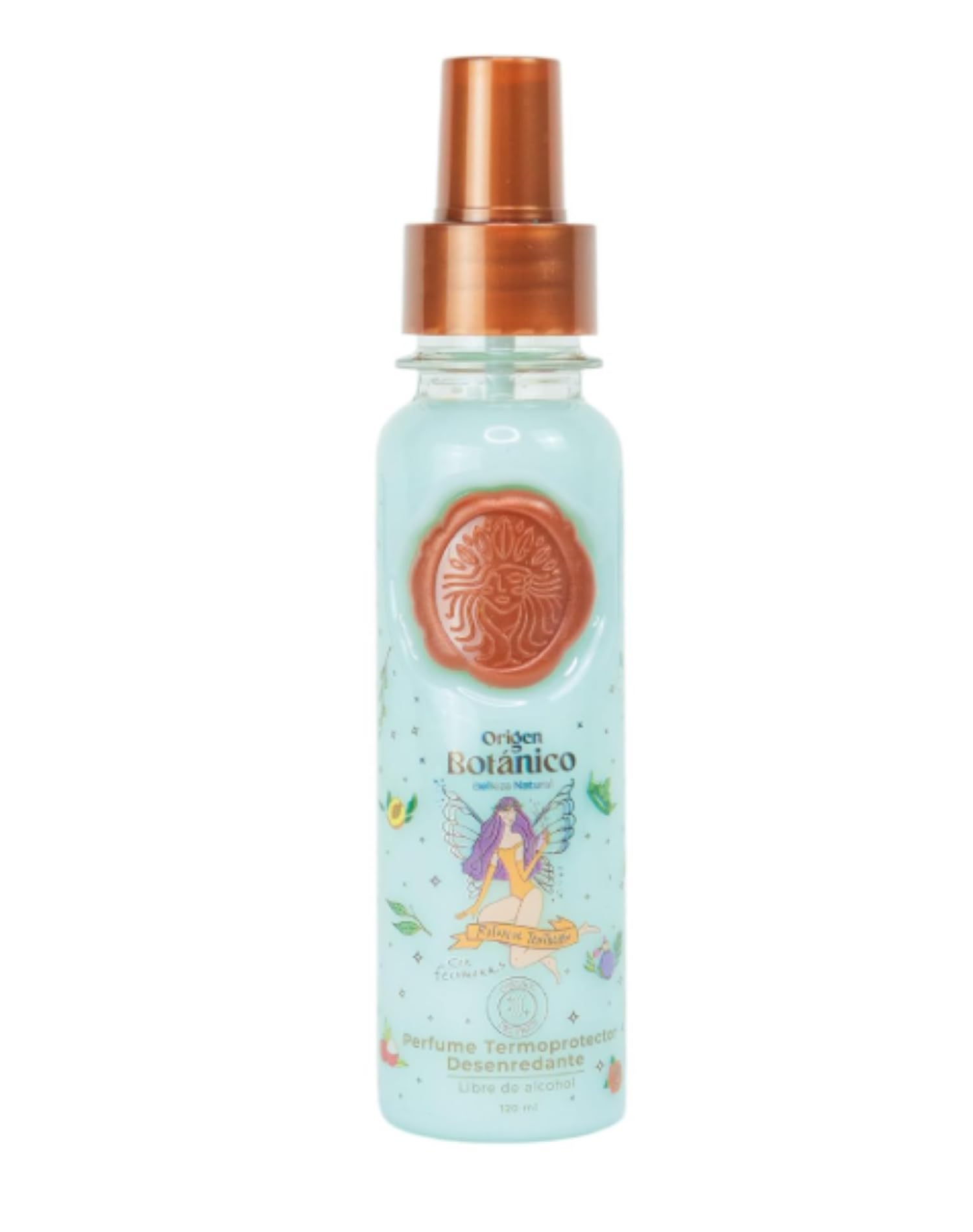 SHAEIO RITUAL BOTANICO Pheromone Perfume Heat Protection Spray for Hair, Desenredante Con Feromonas, Protector de Calor para el Cabello Aroma Ritual de Tentación Jazmín y Vainilla 120ML