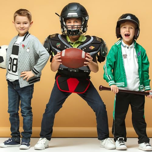 Image of SANNIX 60Pcs Football Enamel Pins, Sports Football Lapel Brooch for Backpacks, Sports Themed Badges for Clothes Bags Hats Accessories, 30 Styles