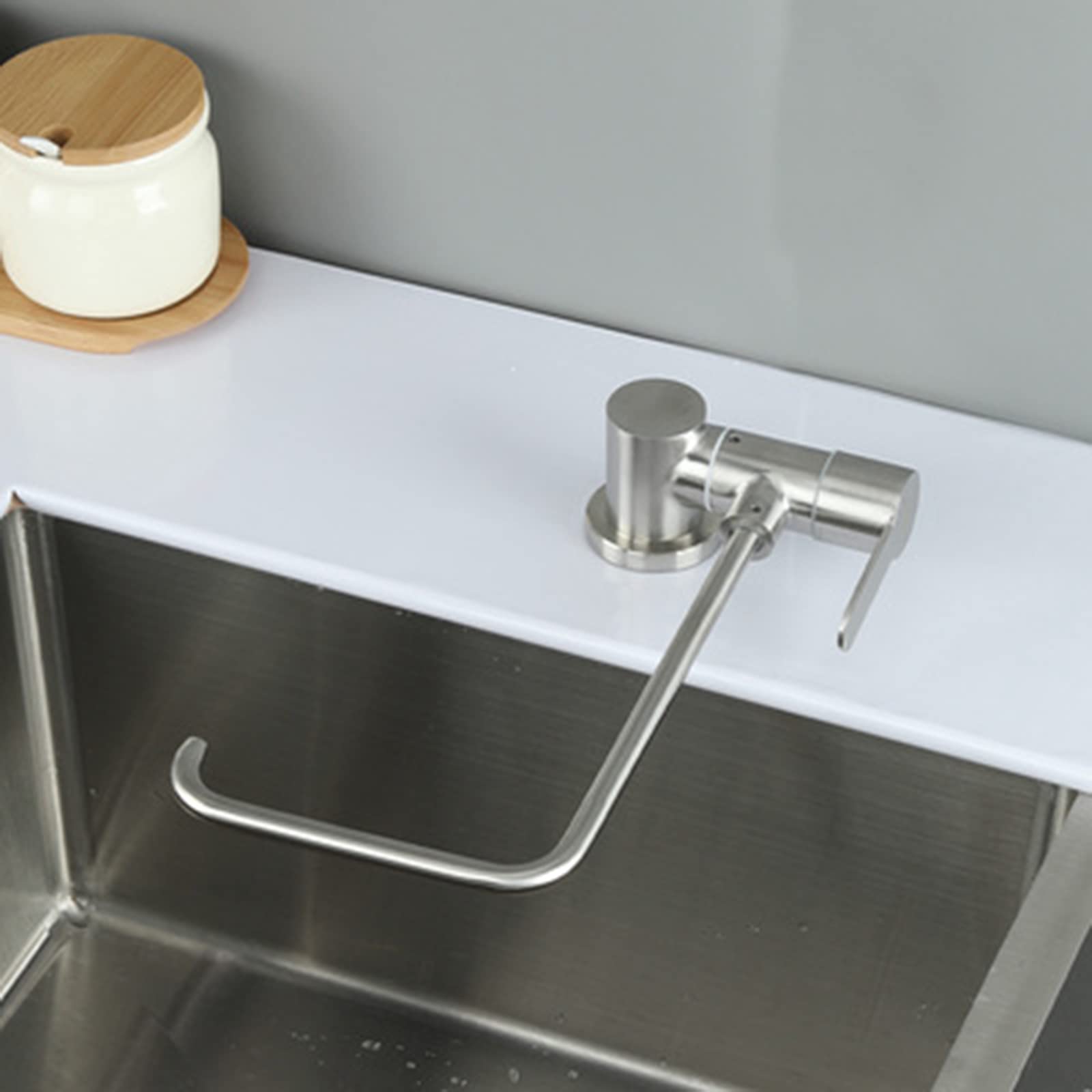 Grifo con Filtro De Agua para Fregadero De Cocina, Plegable, De Ósmosis Inversa, para Agua Fría, Cepillado A
