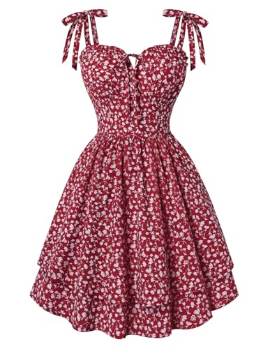 Mini robe d'été à motif floral pour vos pique-niques et sorties plage