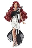 BDH37 Stephen Burrows Nisha Barbie Doll - Nisha is named for the Cherokee word for night. No more than 4400 units produced worldwide