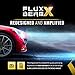 FluxBeam X H4 9003 LED Headlight Bulbs w/Arc-Beam Lens - 13,000LM 6000K Daytime White - All Bulb Sizes - 140w