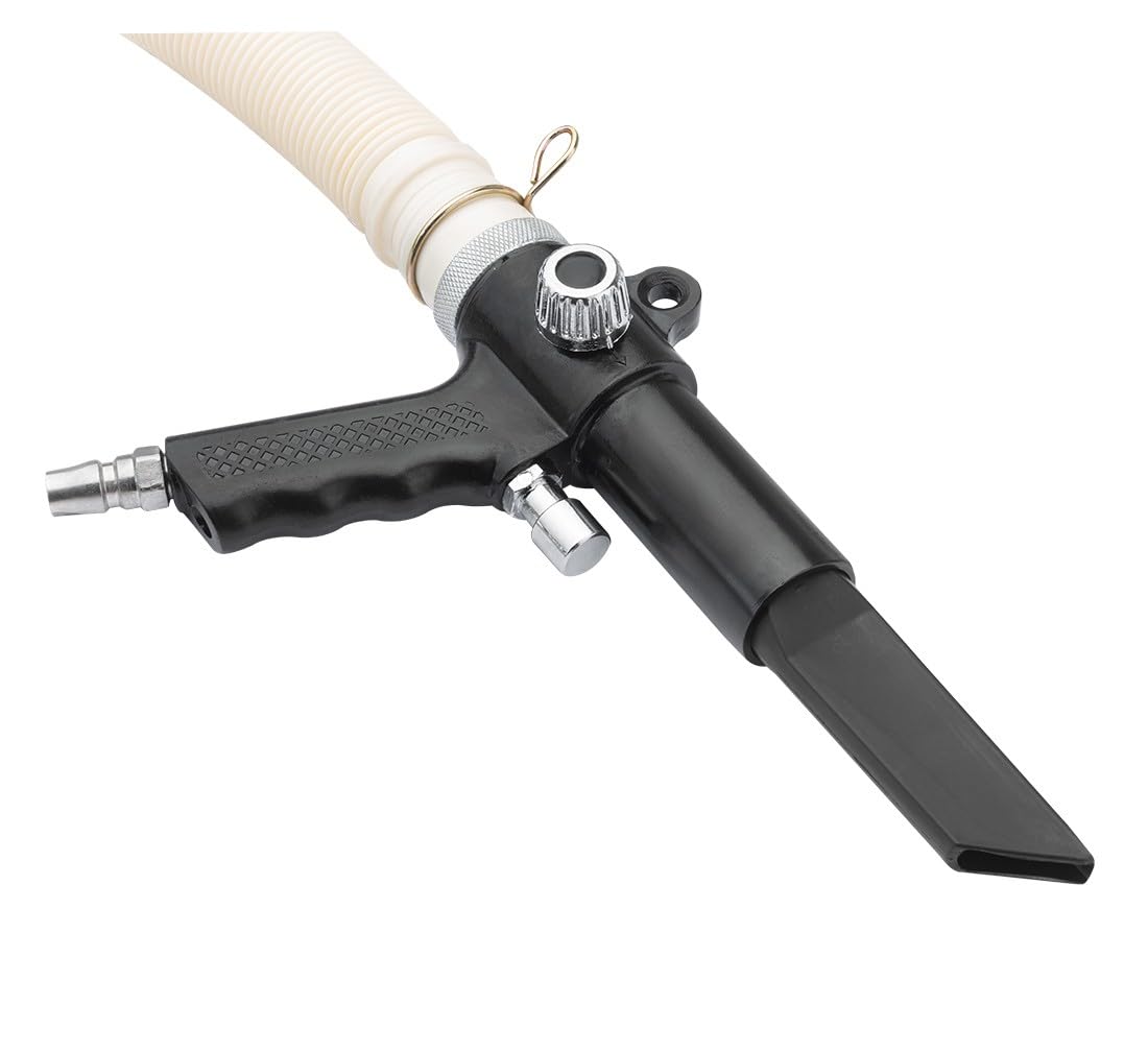 Ar Aspirador de Aire Comprimido y Soplador Neumático SIO con Accesorios – Doble Función Aspirar y Soplar – Potente, Compacto y Profesional para Taller y Limpieza Industrial