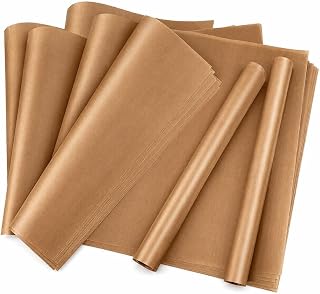 Reusable PTFE Teflon Heat Press Sheets for DTF Printing, Heat Resistant Non Stick Transfer Cover Sheets for Sublimation, HTV Vinyl, DTG & White Toner Transfers, 12 x 16 Inch, Pack of 50 Sheets
