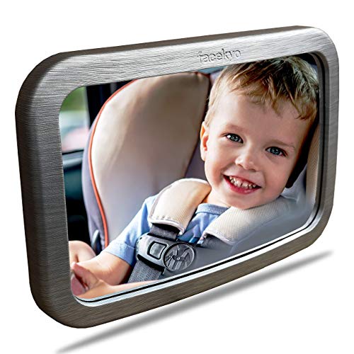 Baby Mirror for Car | Baby Car Mirror | Huge Wide-Angled Without Shaking