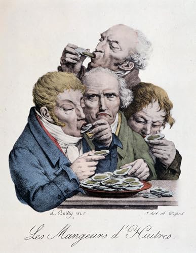 Tableau Les mangeurs d'huîtres Boilly pour remplacer un grand mur vide et triste