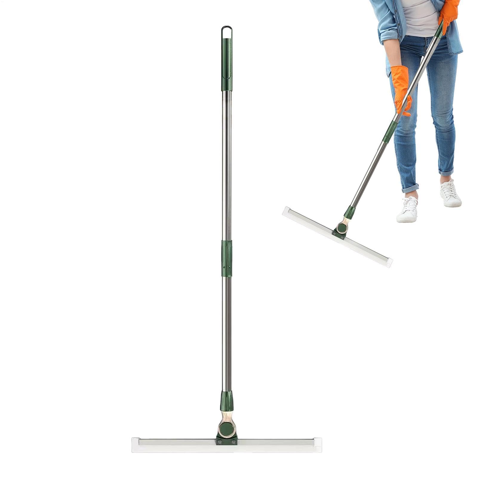 Escurridores Piso para Eliminar Agua Escoba Giratoria 180 Grados | Rasqueta para Ducha Limpieza de Suelos, Hormigón, Azulejos, Garajes, Ventanas, Baños, Vidrios, Cocinas y Pelos de Mascotas
