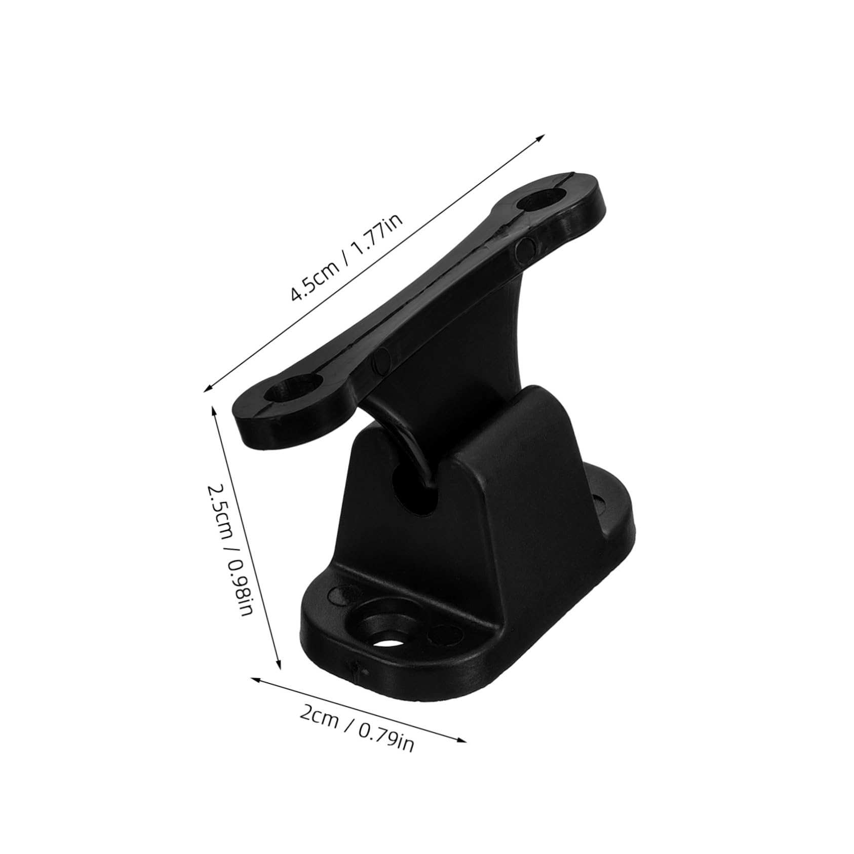 SOLUSTRE Nylon Rv Door Catch 2pcs Trailer Door Holder Strong Metal Latch for Caravan