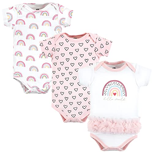 Image of Hudson Baby Unisex Baby Cotton Bodysuits