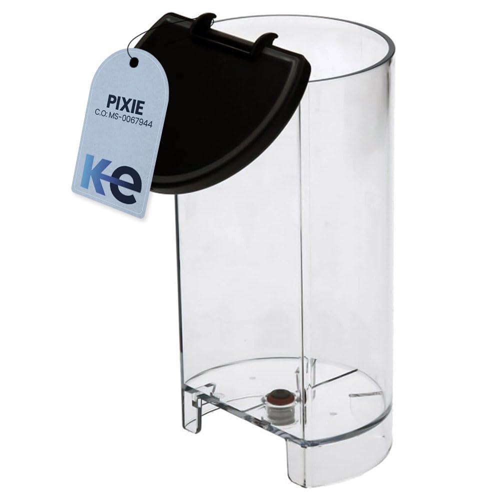 Anakel Home Repuesto Depósito Agua Cafetera MS-0067944 Compatible con Cafetera Nespresso Pixie XN3005, XN3006, XN3008 | Tanque de Agua, Plástico Resistente, Incluye Tapadera, 0.7L