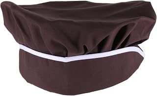 CALLARON Gorro De Chef Ajustable Color Sombrero De Cocina para Hombres y Mujeres Gorro De Trabajo Resistente Al Aceite y Al Humo Ideal para Repostería y Catering