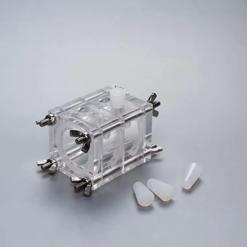 Microbial Reactor for Hydrogen Fuel of zinc-air Aluminum-air Metal Cell Microbial Fuel Cell High Transparency Electrolyzer Microbial Reactor (1, 14ml)