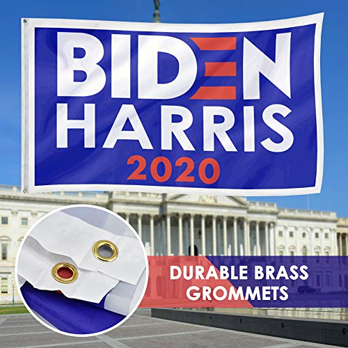 image for PACETAP Joe Biden Kamala Harris 2020 Flag,2 PCS 3' X 5' Ft President D