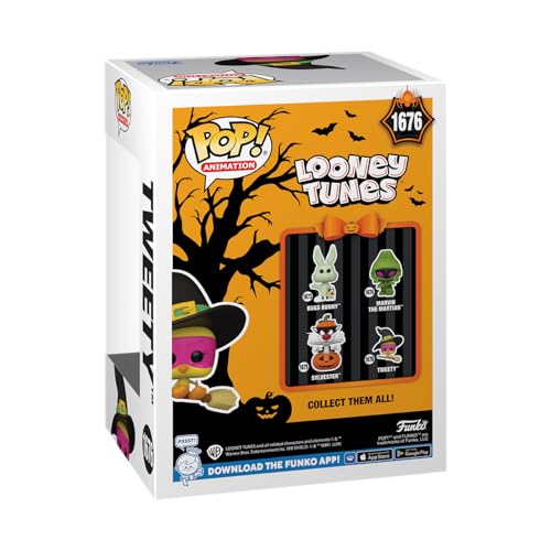 Looney Tunes Figurine POP! Halloween Tweety 9 cm - vue 6