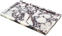 Vista 13 de Bandeja de almacenamiento de mármol natural de lujo para decoración del hogar, bandeja de piedra para baño/cocina/tocador/tocador, soporte