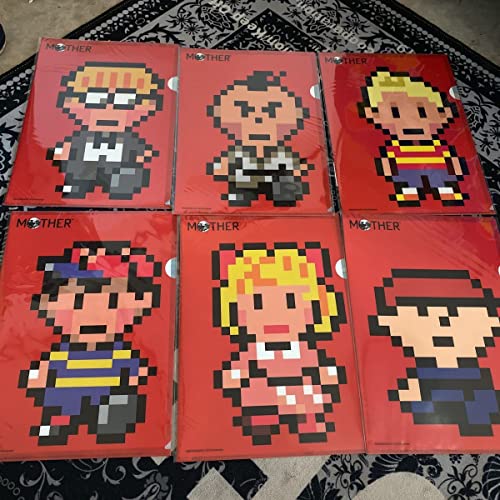 MOTHER MOTHER2 ほぼ日 クリアファイル全6枚セット マザー MOTHER MOTHER2 ほぼ日 クリアファイル全6枚セット マザー