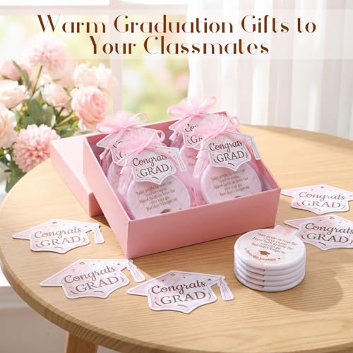Set de 36 espejos compactos para graduación miniatura 6
