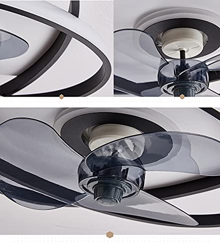 Ventilatore Da Soffitto Con Luce E Telecomando Lampada Da Soffitto Ventilatore Raffreddatore Per Ambienti Illuminazione Lampada A Luce Diurna 1x Led 36 Watt 2200lm 3000 6500 P 58 Cm 83167859