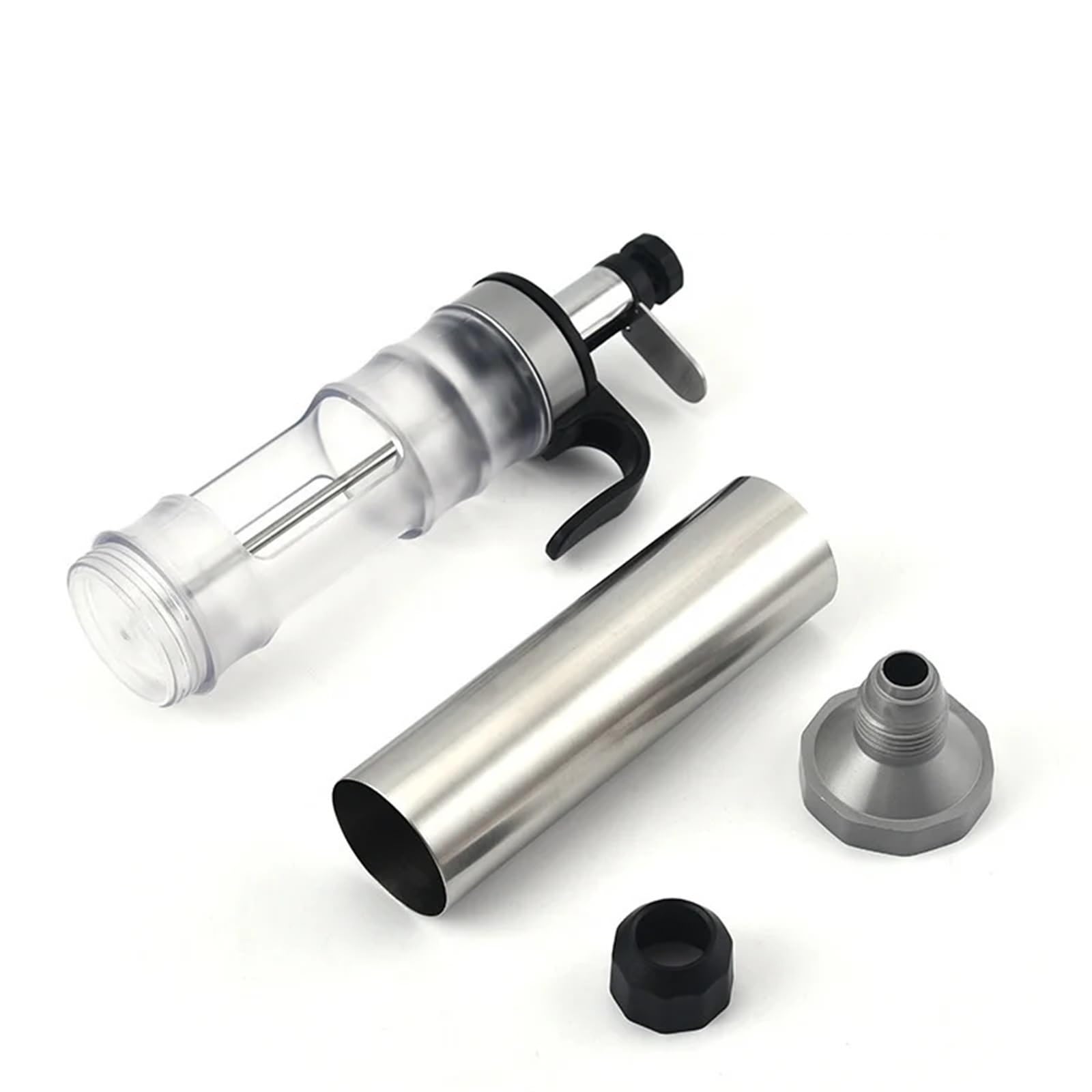 Syringe para Decorar Tartas Extrusora manual de punto alto for el hogar | Herramientas for hornear DIY Decoración de pasteles Spray Postre Jeringa(Yellow)