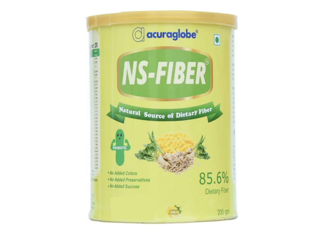 Acuraglobe NS-FIBER Daily Natural Dietary Fiber | Probiotic | Prebiotic | L-Glutamine | 40 Billion CFU of 11 strain for Digestion, Gut Health, Metabolism | Immunity of Men Women (B0D3LHFT1V) Amazon Price History, Amazon Price Tracker