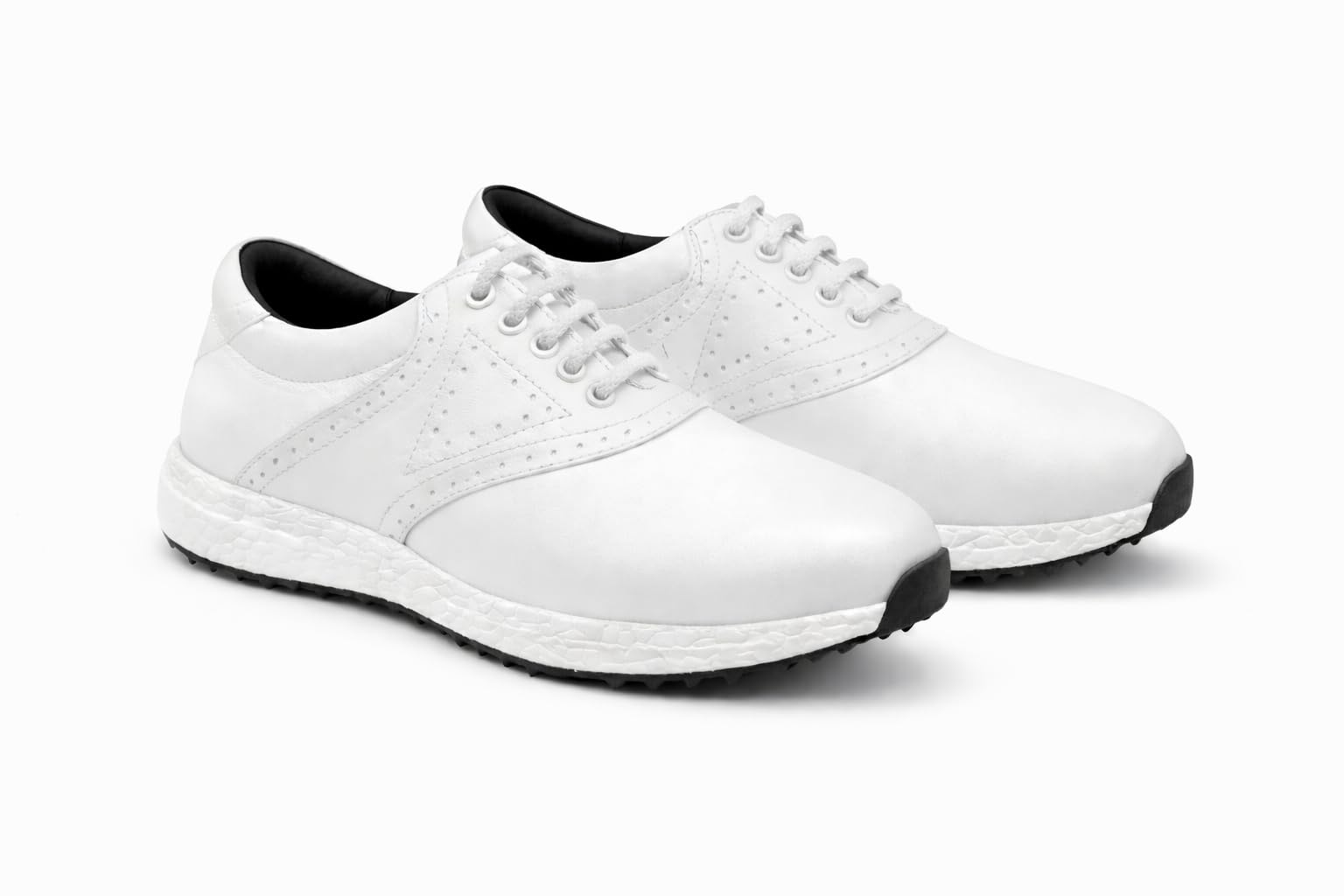 Men's Proffessional Leather Golf Shoes | Lace-Up | Waterproof | Comfortable | Breathable-picture-47