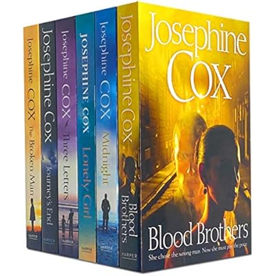 Josephine Cox 6 Books Collection Set, Blood Brothers, Midnight, Lonely Girl