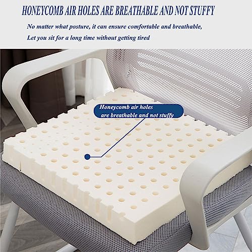 Coussin de siège en latex naturel ergonomique de haute densité - 7
