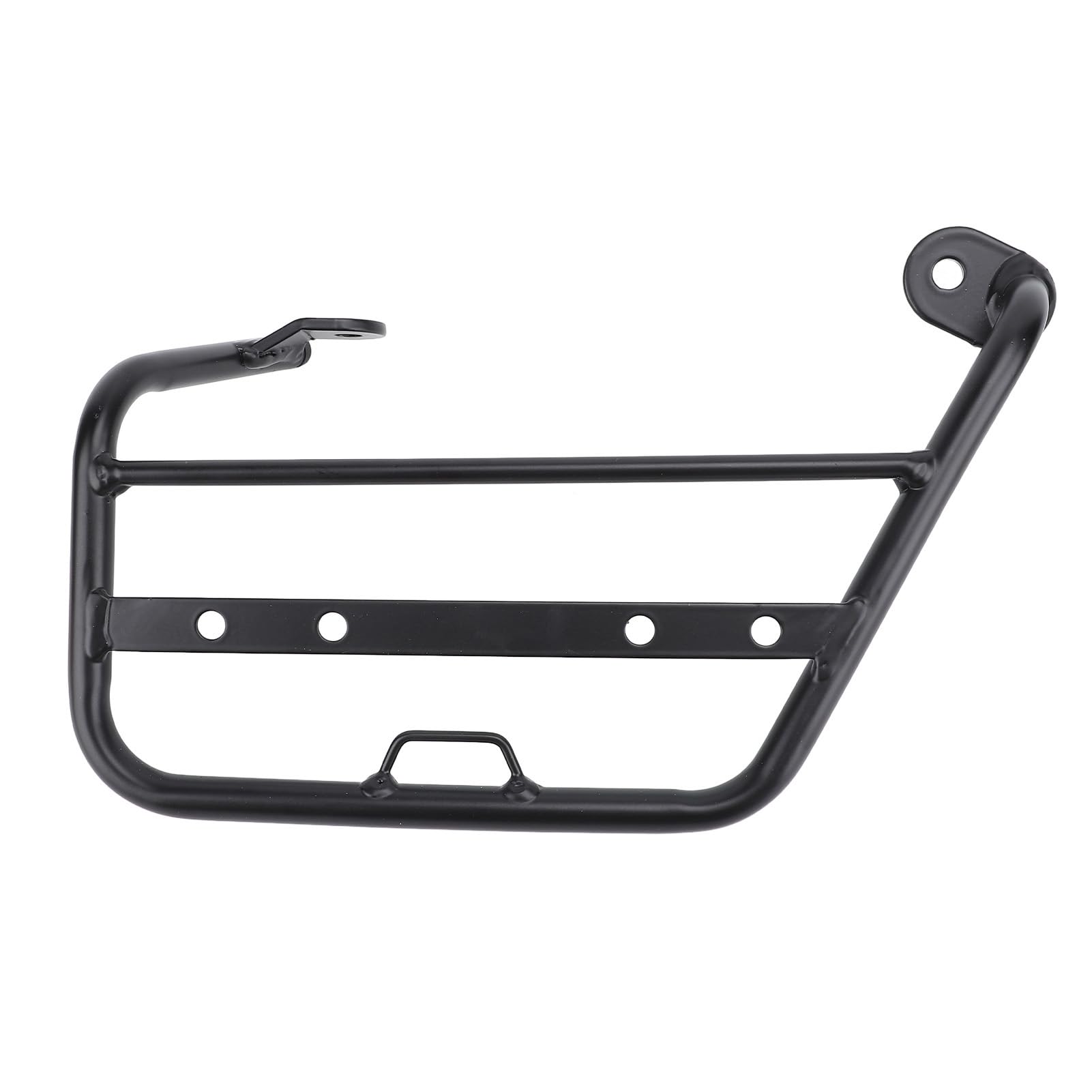 Porte-bagages Latéral de Moto, Porte-bagages Latéral en Fer à Forte Charge, Facile à Installer pour Z650RS 2022 – 2024 (fer 2)