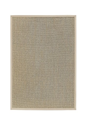 BODENMEISTER Sisal-Teppich modern hochwertige Bordüre Flachgewebe, Variante: beige braun natur, 60x110 - 5
