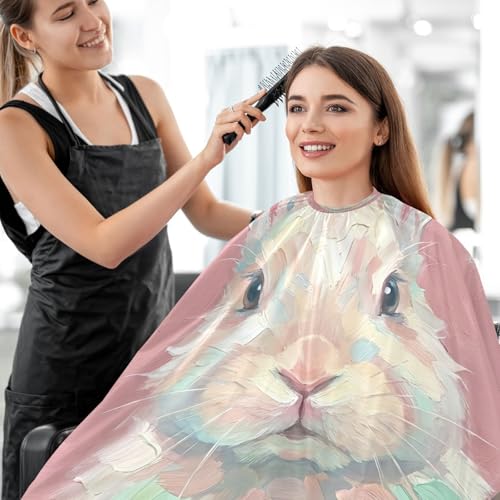 Capa de barbero impermeable para hombres con cierre ajustable miniatura 7