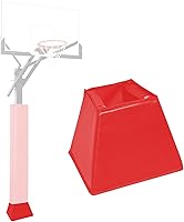 Vista 11 de Base acolchada de baloncesto de base cuadrada para baloncesto, almohadilla cuadrada de alta resistencia, para exteriores se adapta a 4 x 4 pulgadas